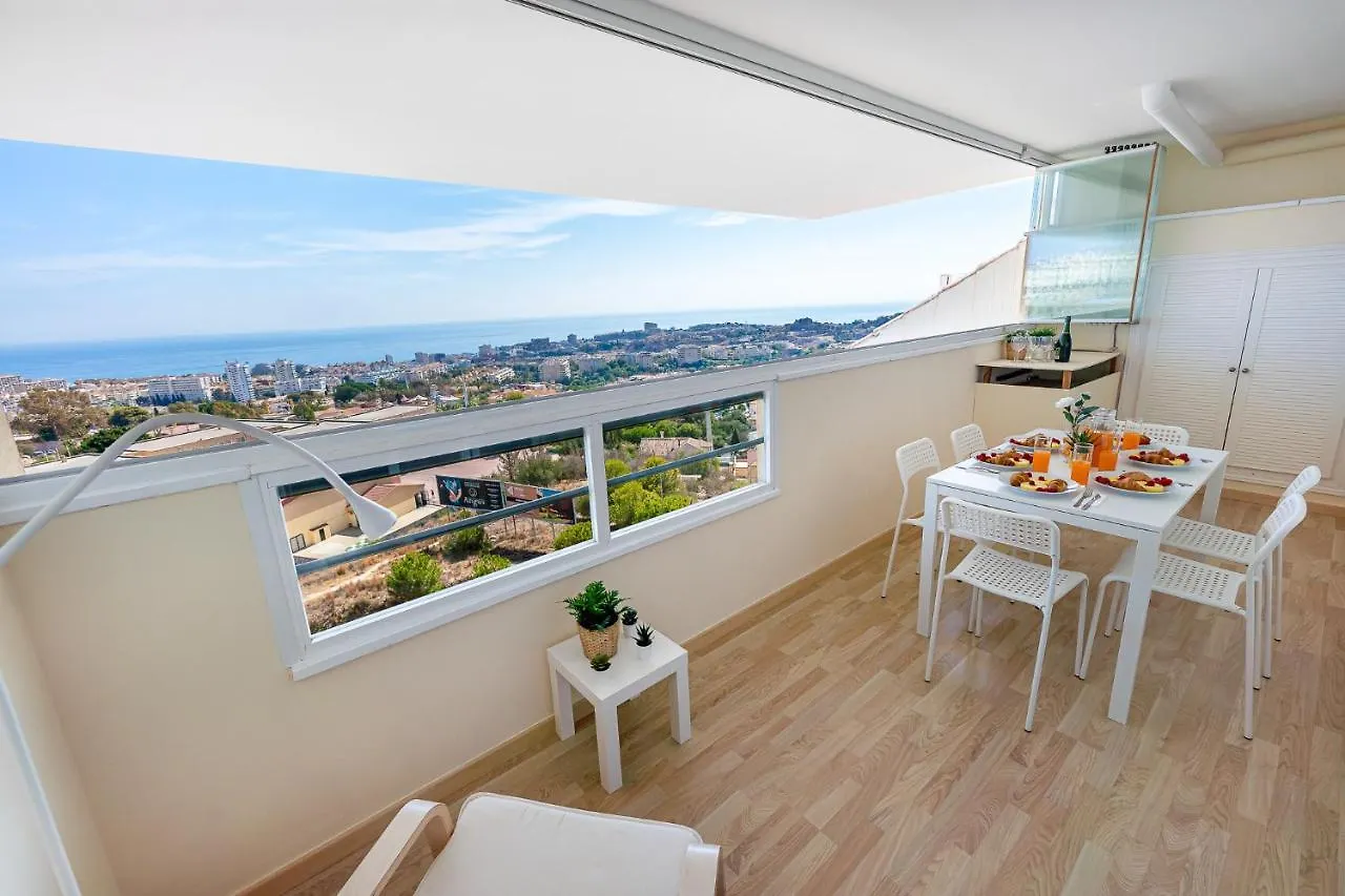 797 Holiday Rentals- Espectacular Piso Para 6 Con Vistas Al Mar Benalmadena